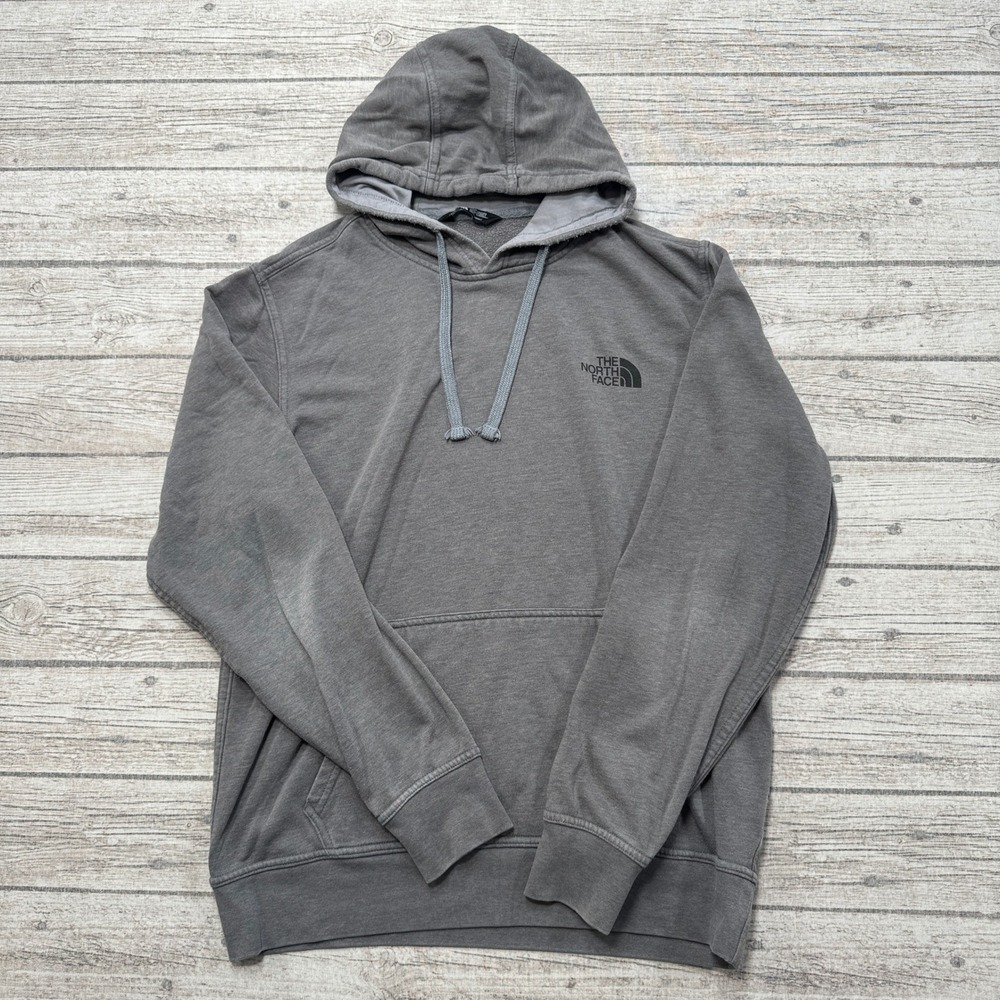 The North Face Hoodie Men's Medium Gray Never Stop Exploring Pullover Gorpcore